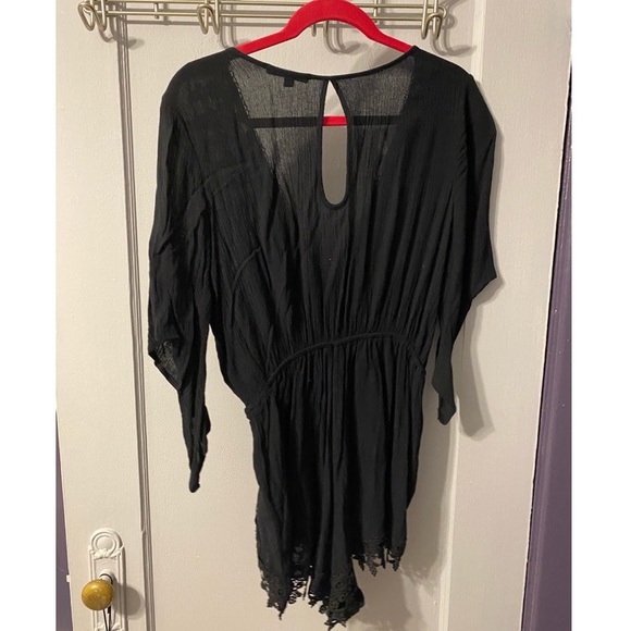 Black Lace Romper - Picture 2 of 4